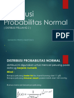 SPH - Distribusi Probabilitas Normal 2023
