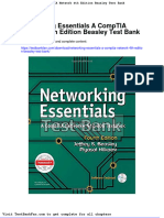 Full Download Networking Essentials A Comptia Network 4th Edition Beasley Test Bank