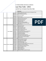 All Years Time Table New One Final DR File 23 - Deans Office