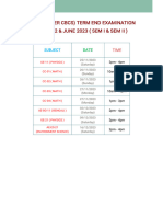 Ugdp (Under CBCS) Term End Examination Dec 2022 & June 2023 (Sem I & Sem Ii)