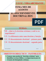 DISDOC - Tema IV - Discernir Doctrinas