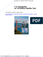 Full Download Introduction To Geospatial Technologies 1st Edition Shellito Test Bank