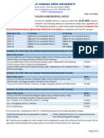 NSOU UGBDP Renewal Notification 2023