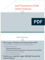 Presentation 7 The Structures of Globalization (Political Part 3 - The United Nations)