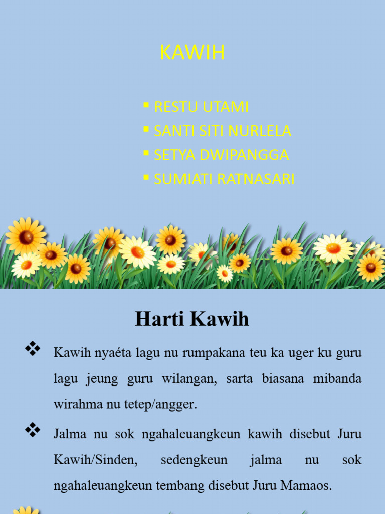 KAWIH | PDF