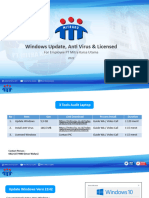 Tutorial Windows Update, Anti Virus & Licensed - 2022