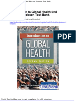 Full Download Introduction To Global Health 2nd Edition Jacobsen Test Bank