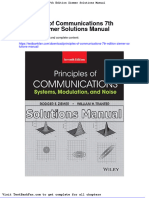 Full Download Principles of Communications 7th Edition Ziemer Solutions Manual