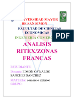 Analisis Ritex Zonas Francas