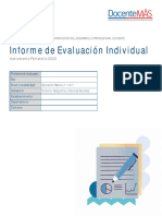 Modelo Informe Individual