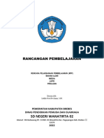 Rancangan Pembelajaran: SD Negeri Wanatirta 02