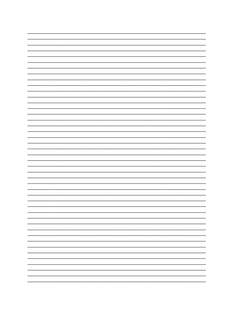 Notebook Template PDF