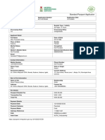 Standard Passport Application