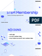 Samsung bản Hướng dẫn STEM Membership 2023