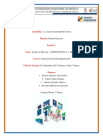 Estudio de Mercado - Plan de Negocios