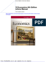 Full Download Principles of Economics 6th Edition Mankiw Solutions Manual