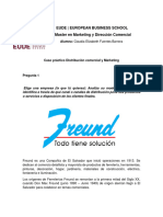 Caso Práctico Distibución Comercial y Marketing - Claudia Elizabeth Fuentes Barrera