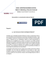 Caso Práctico Ryanair - Claudia Elizabeth Fuentes Barrera