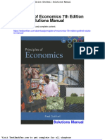 Full Download Principles of Economics 7th Edition Gottheil Solutions Manual