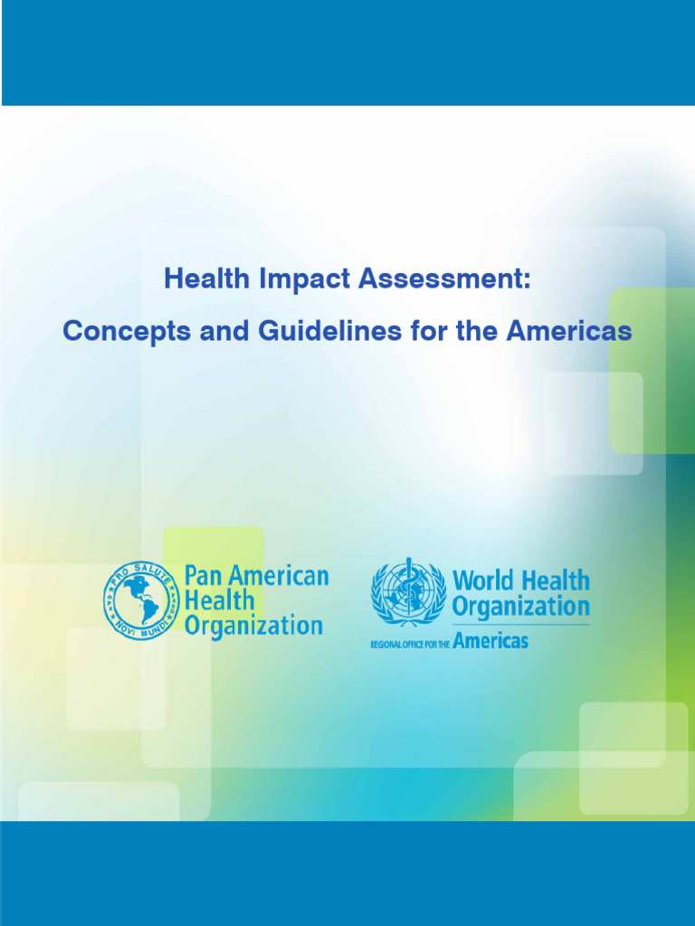 What Is Health Impact Assessment Pdf