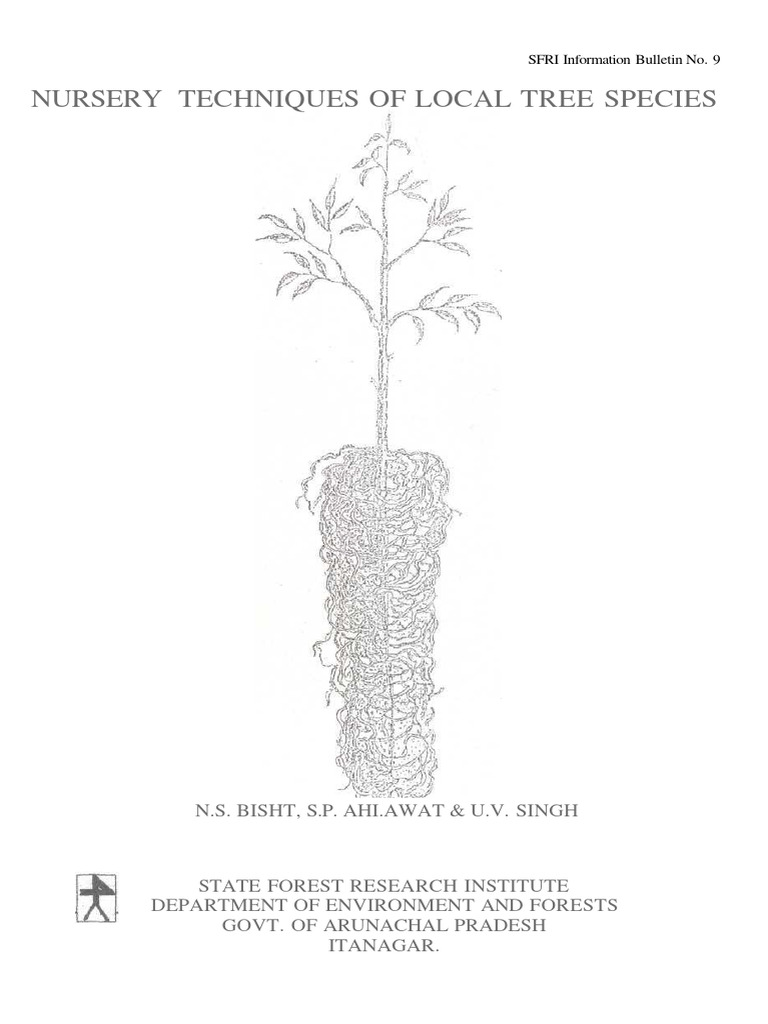 Nursery Techniques PDF Seed Sowing