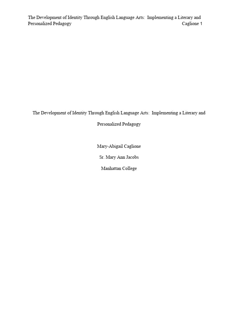 Action Research Response Report 4 | PDF | English Studies | Creative ...