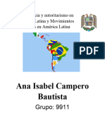 !!!!!!!democracia y Autoritarismo en América Latina y Movimientos Sociales en América Latina