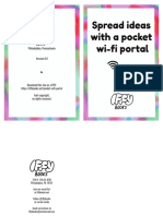 Iffy Books Pocket Wifi Portal Zine Print