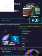 Classification of Computers