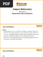 Module 2 - Sets & Relations