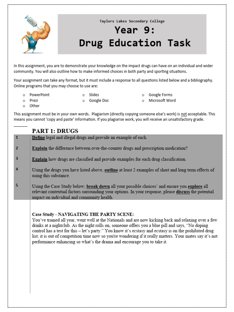 Drug Education Assessment 2023 | PDF | Drugs | Sports