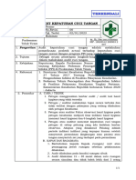 SOP Audit Kepatuhan Cuci Tangan