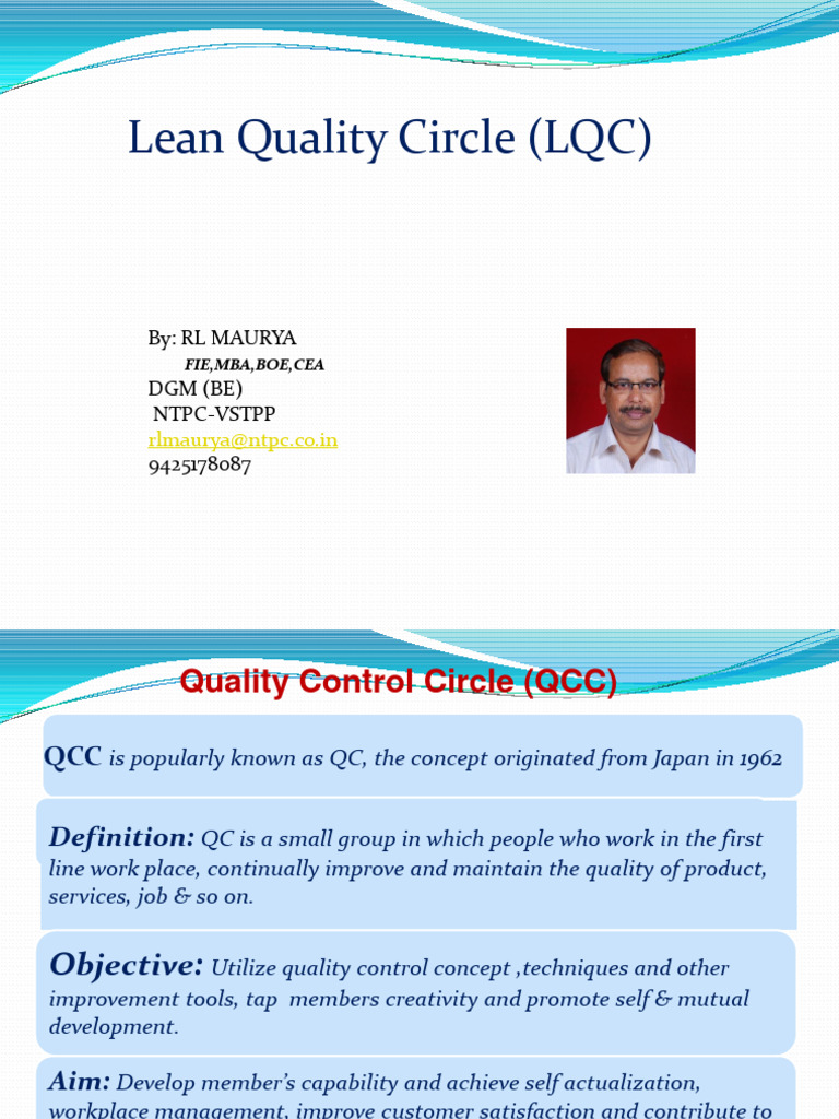 Lean Quality Circle Overview and Methodology | PDF | Lean Manufacturing ...
