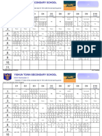 Timetable Term 3 2023 Sec 1