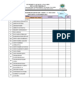 Absen Pengambilan Rapor Viii A