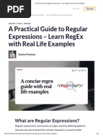 A Practical Gui Regular Expressions - Learn RegEx With Real Life Examples