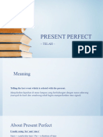 4 Present Perfect