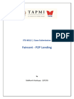 Faircent P2P Case Analysis