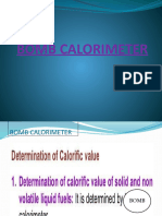 Bomb Calorimeter