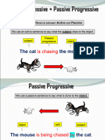 Present. Past Progressive Passive