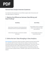 Top 65 SQL Data Analysis Q&A