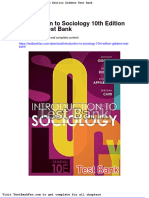 Full Download Introduction To Sociology 10th Edition Giddens Test Bank