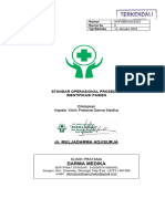 E.P 2.2.1 Sop Identifikasi Pasien