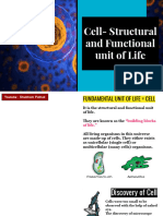 Class 9 - Cell - Structural and Functional Unit of Life