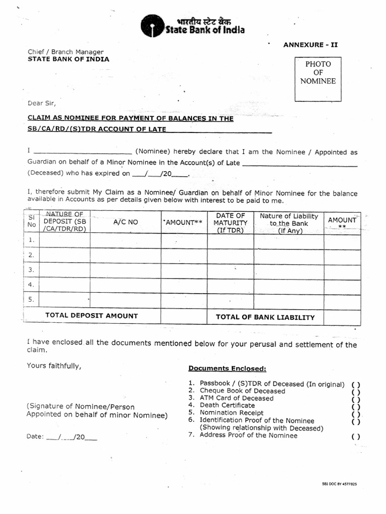 annexure-2-claim-as-nominee-pdf