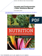 Full Download Nutrition Concepts and Controversies 14th Edition Sizer Solutions Manual