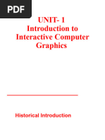 Introduction To Interactive Computer Graphics