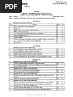 Artificial Intelligence For Engineers-KMC-101