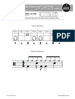 22something Just Like This22 Chart Drums