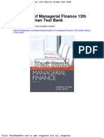 Full Download Principles of Managerial Finance 13th Edition Gitman Test Bank